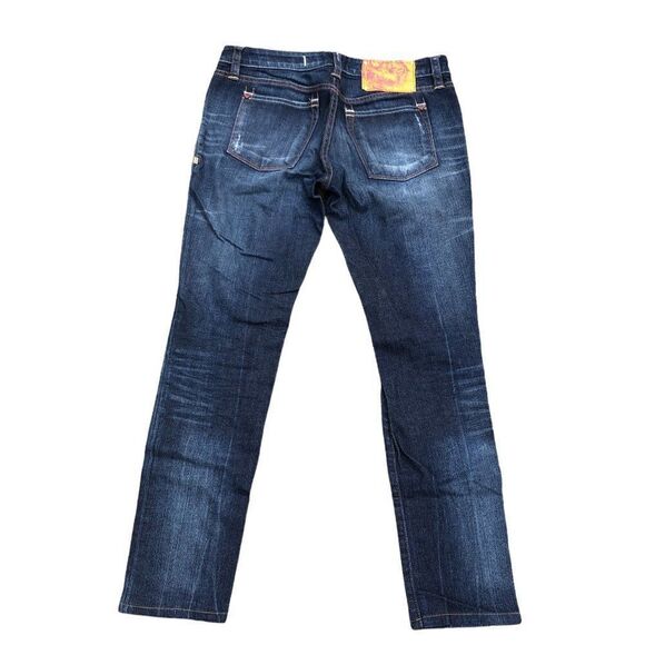 ED Hardy Jeans Size 29 Blue By Christian Audigier - Picture 3 of 8